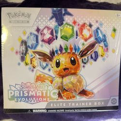 Pokemon Prismatic Evolutions Elite Trainer Box