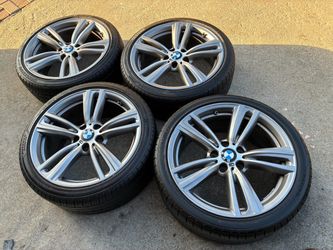 Rims 19 BMW Staggered wheels rines 5x120 OEM GERMANY WHEELS SENSORS TOO