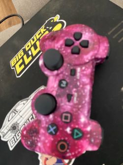 PlayStation 3 Controller Pink Galaxy Custom