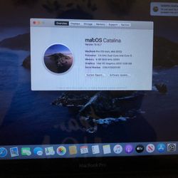 Apple MacBook Pro 13” 2012 MacOS Catalina 8GB Memory!