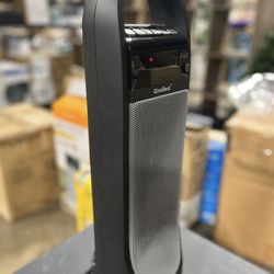 GiveBest Tower Space Heater Indoor Use, 22" Electric Room Heater, Oscillating Floor Heater with Thermostat, Remote, Timer, Tip-Over Protection, Portab