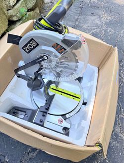 Ryobi 10” 14A Compound Miter Saw – Like New