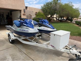 2001 Sea-Doo RX & GTX with trailer