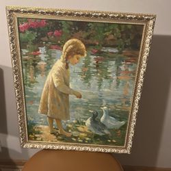 Beautiful Wall Art In Great Condition. $45 OBO Jefferson Park.