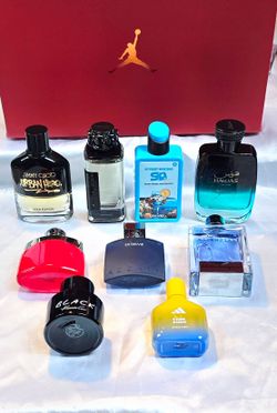 Lot of 9 Men's Cologne Fragrances