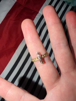 San Judas Gold Ring