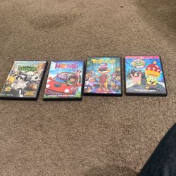 4 Children’s Dvds 