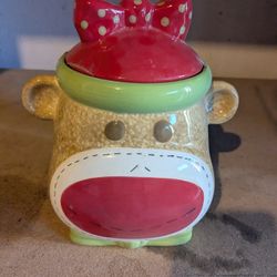 Sock Monkey Cookie Jar