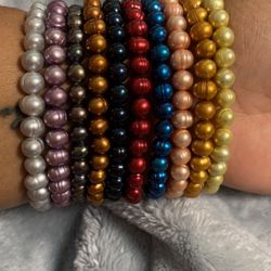 Pearl Bracelet Set