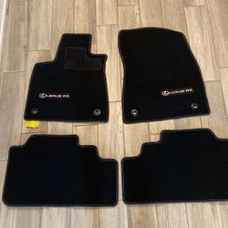 Lexus RX350/RX450 Black OEM Floor Mats