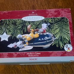 Vintage Mickey’s Comet Magic Ornament