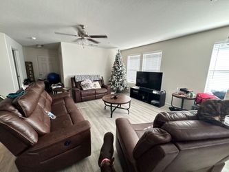 Couches and coffee tables