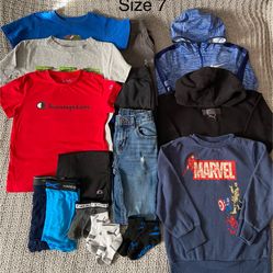 Boys Clothes Size 7