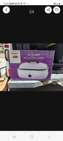 Shipping Available Brand-New In The Box Rival 18 Quart Roaster Oven Won't Accept Lower Offers