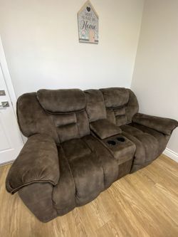 Reclinable Sofa Set From Ashley’s Furniture 