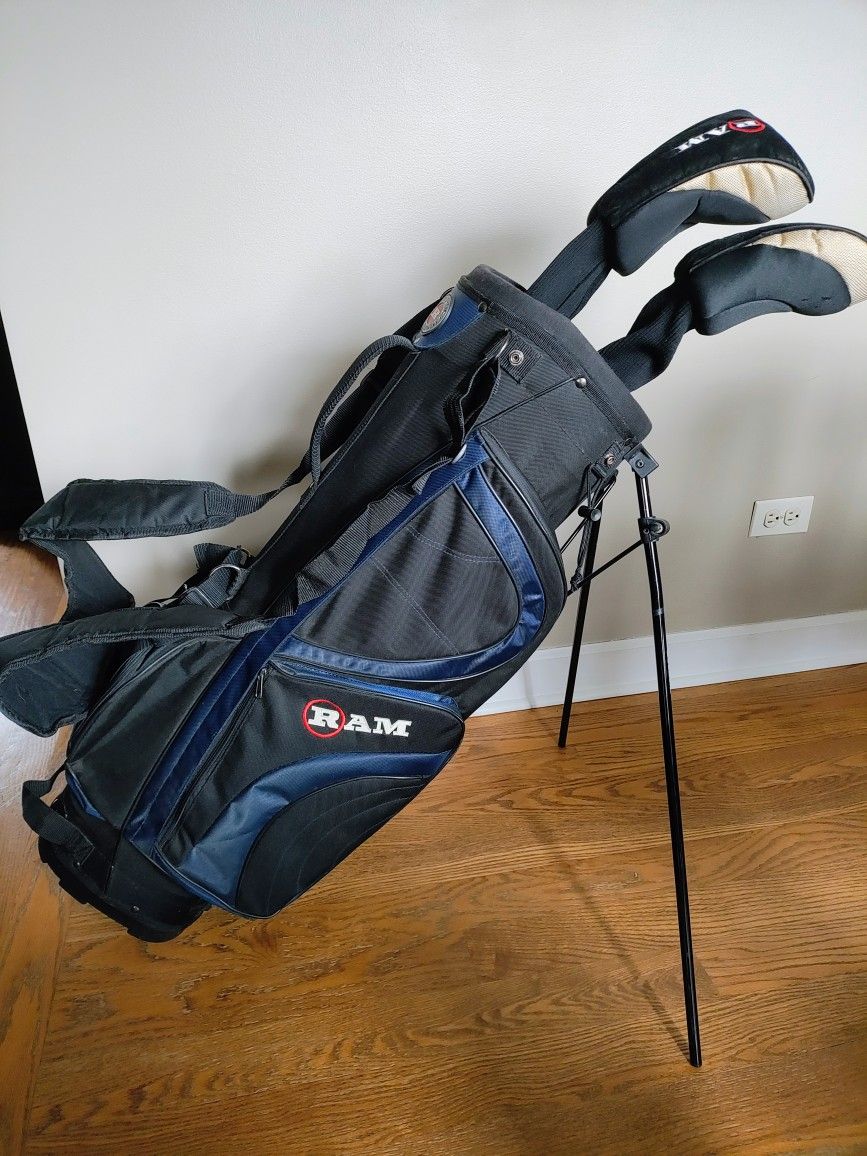 RAM  G-Force Golf Clubs With Bag