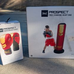 Everlast Kids Heavy Bag Punching Bag & Gloves 