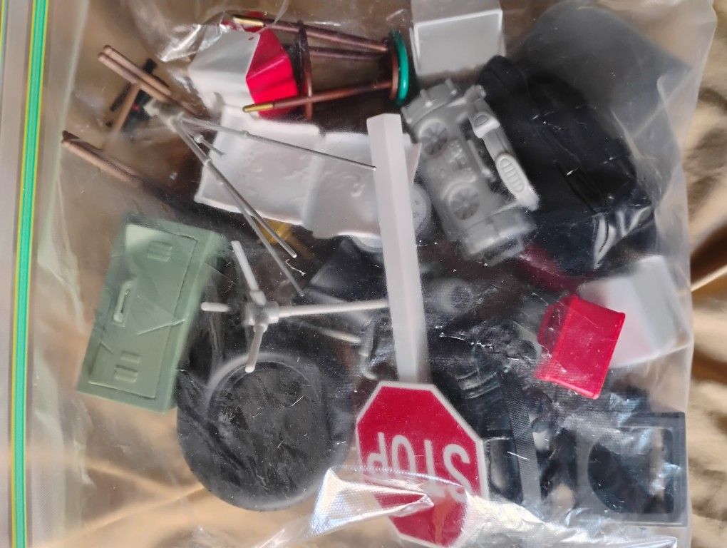 WWE Wrestling Figure Accessories, Weapons, Etc..