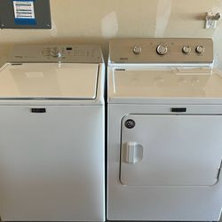 Maytag Washer And Dryer (delivery available)