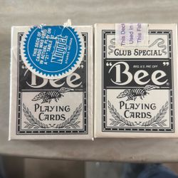 2- Number 92 Club Special Playing Cards