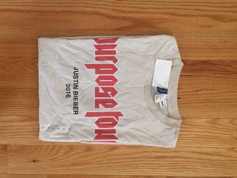 Justin Bieber Purpose tour Tee x H&M