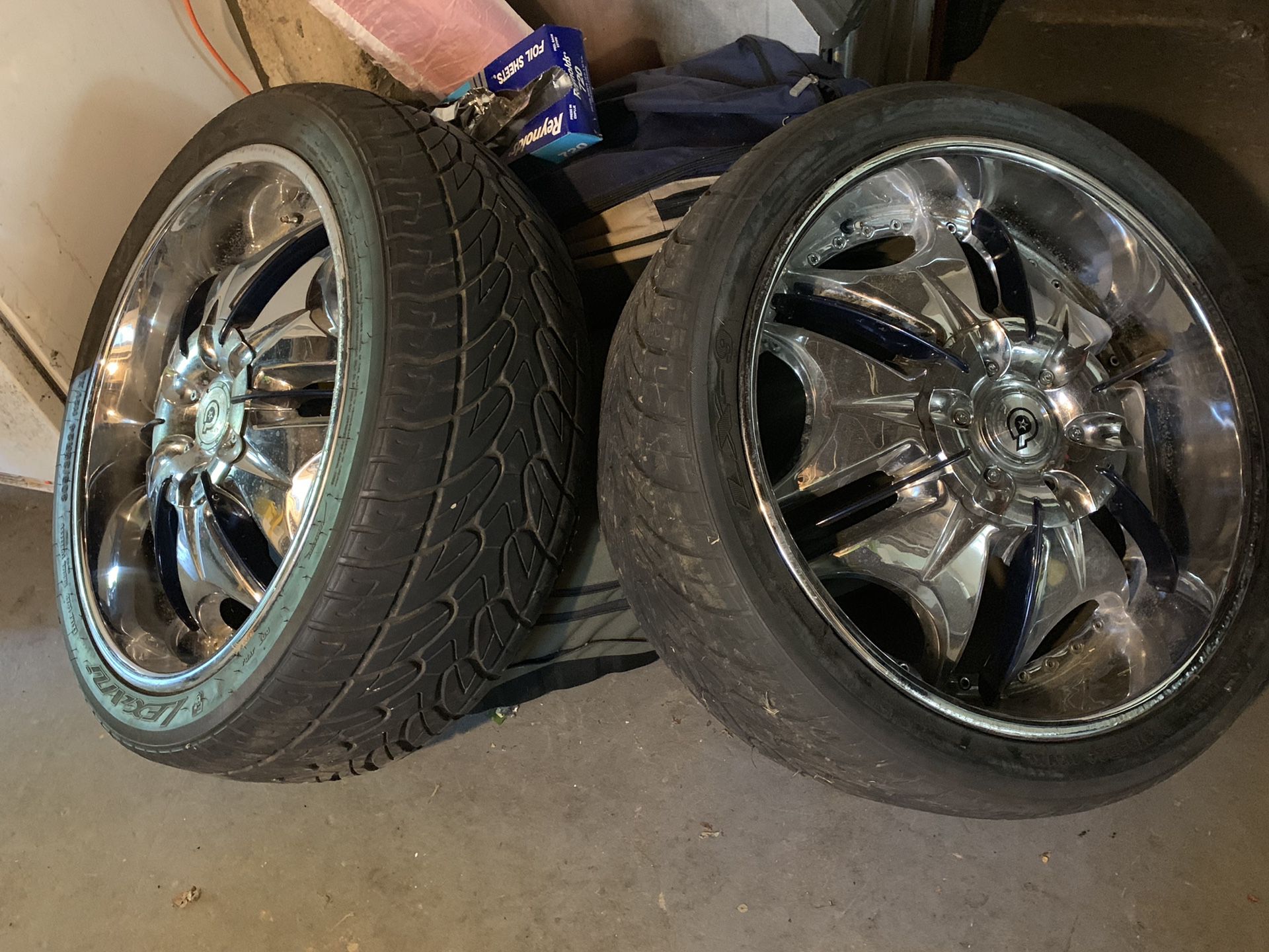 24’USA Rims and tire.