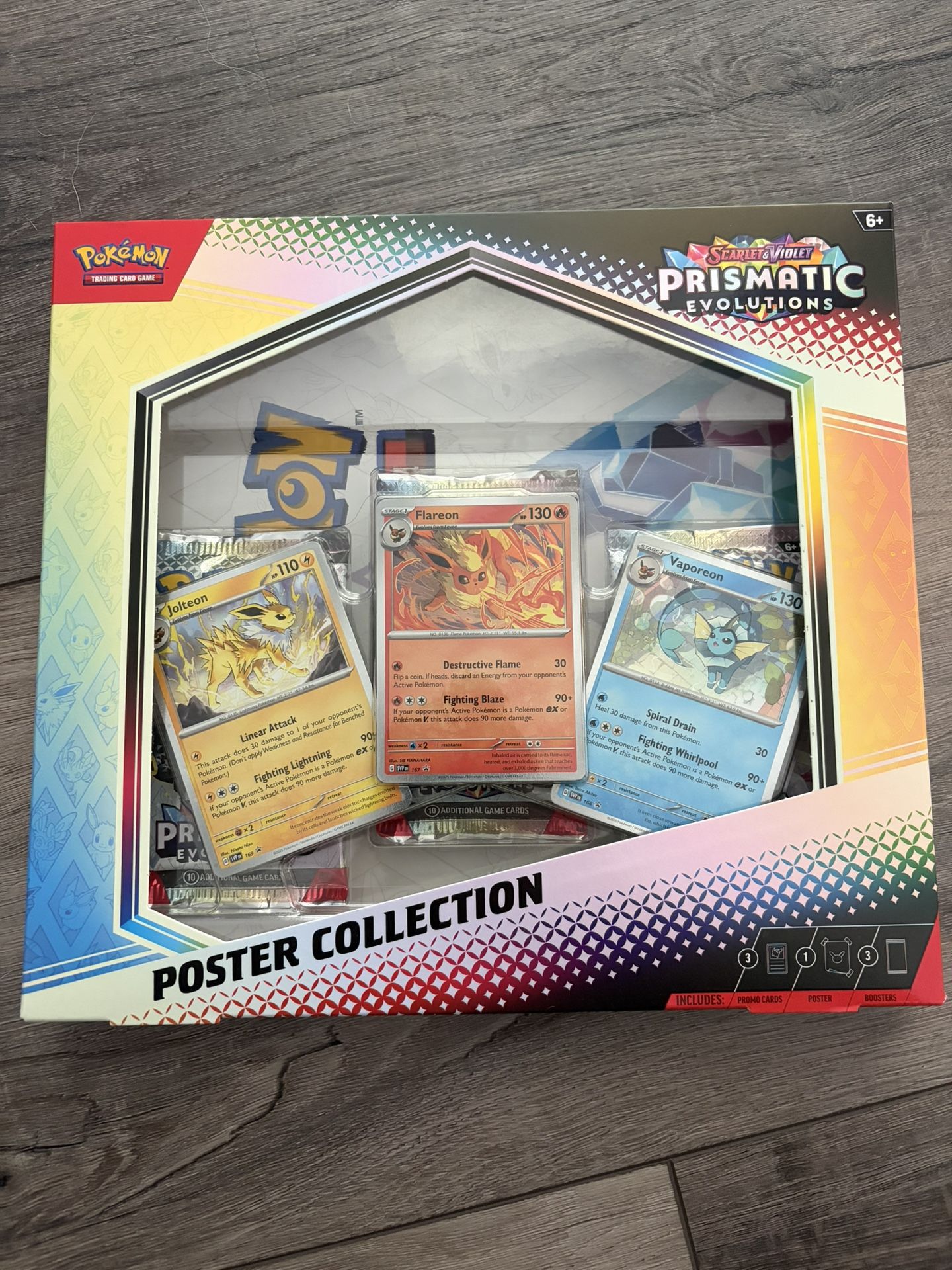 Pokemon Prismatic Evolutions Poster Collection 
