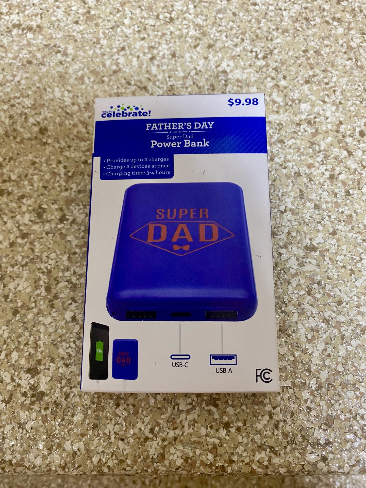 NEW Father’s Day “Super Dad” Power Bank