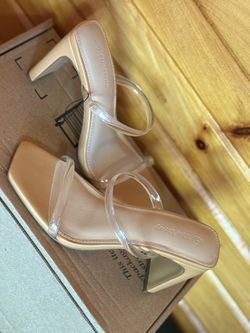 Clear Strap Heels