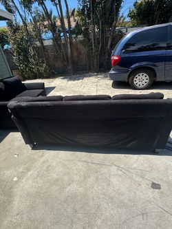 Black Couches