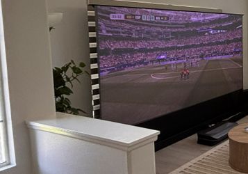AWOL VISION 120" Motorized ALR Floor Rising Projector Screen