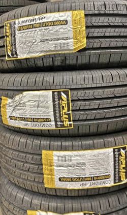CASH OUT THE DOOR All Season Tires installed (4)215/65R16 New 50,000 Mile Warranty-We Finance