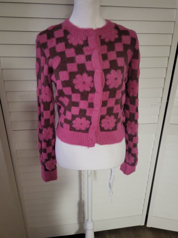 Forever 21 Pink Cardigan/sweater