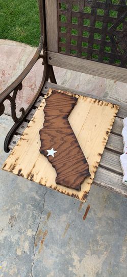California Rustic Map