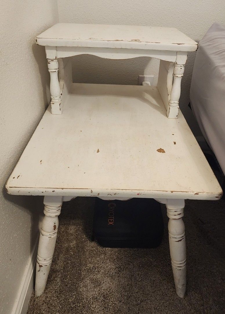 Two Tier End Tables (2 Tables)