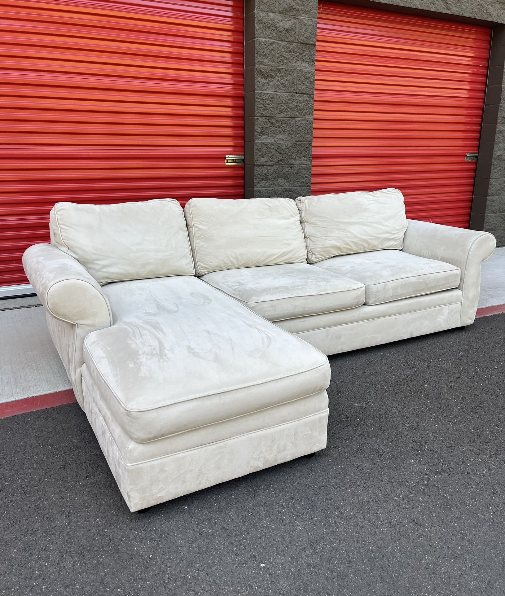 Pottery Barn Sectional Sofa Couch - Delivery Available 