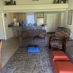8 X10 Area Rug Grey Blue