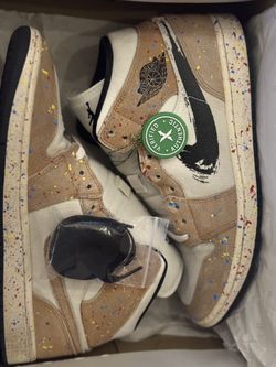 Jordan 1 Mid SE Brushstroke ( Add On To Another Item 50$ )