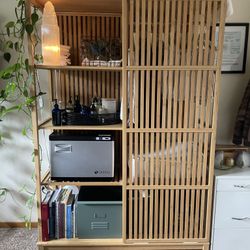 Bamboo shelving 