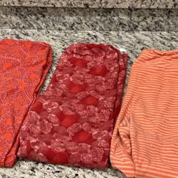 OS Lula Roe Valentine Leggings