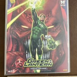 2017 Panini MetaX Trading Card Game Green Lantern Binder With 25, Nine Card Plastic Pages
