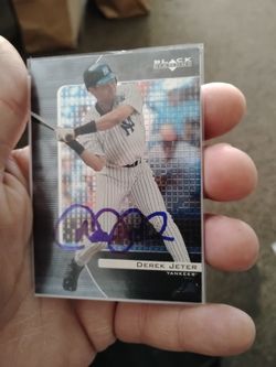 Signed Derek Jeter NY Yankees