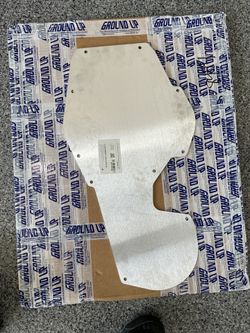 Chevelle Heater Delete Plate