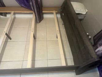 Queen bed frame