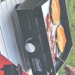 COLEMAN SPORTER. Portable lightweight. Griddle New In The Box. $100
