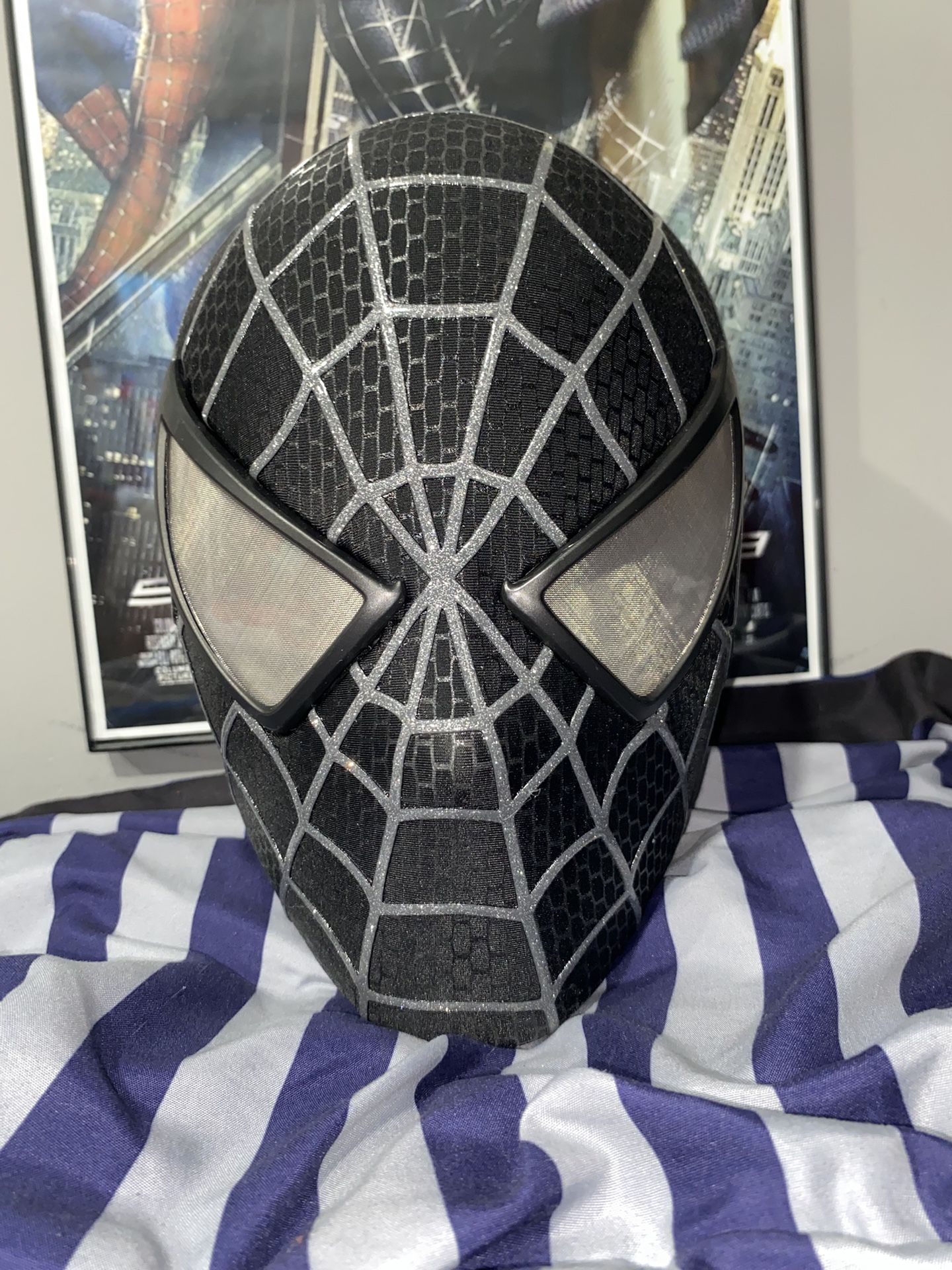Spider-Man Black Suit Replica Mask