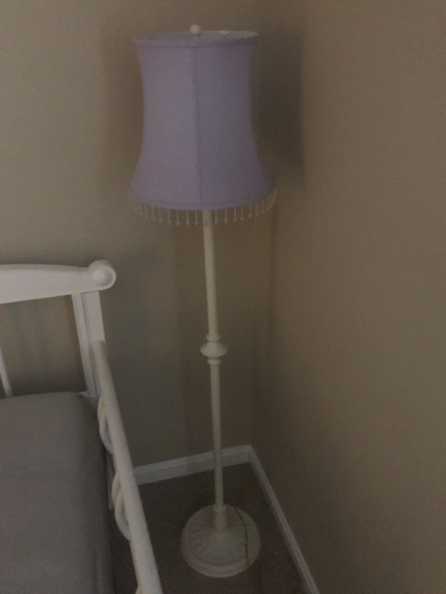 Purple Floor Lamp