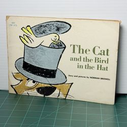 1964 Vintage - The Cat and the Bird in the Hat - by Norman Birdwell (Paperback)