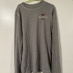 Hollister logo long sleeve shirt
