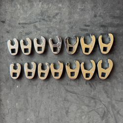 Metric/SAE Crowfoot Flare Nut Wrench Set